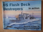 Thumbnail SQUADRON/SIGNAL WARSHIPS IN ACTION 4019. US FLUSH DECK DESTROYERS